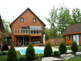 Magnifique chalet de luxe dans domaine McGill