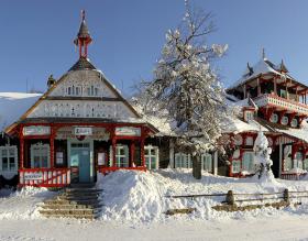 Hôtel dans les montagnes Beskides
