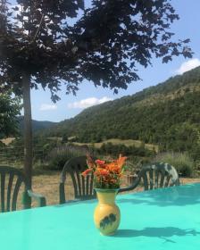Maison de plein pied avec vue dominante sur la vallée