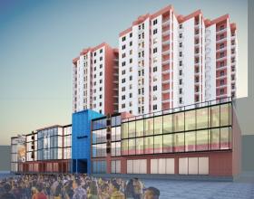 Appartement dans un immeuble neuf à Batoumi