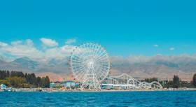 Complexe touristique à vendre sur la rive nord du lac Issyk-Kul