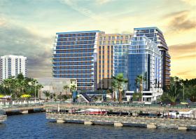 A vendre appartement dans complexe hôtelier avec plage privée et vue mer