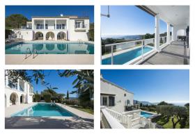 Magnifique maison avec vue panoramique mer - colline de Gairaut