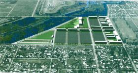 Terrain avec projet de construction approuvé à vendre