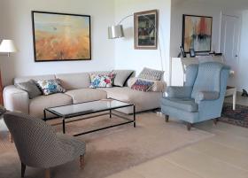 Appartement en rez de jardin avec vue mer panoramique - Côte d'Azur