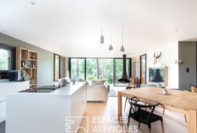 A vendre maison neuve aux abords de l'océan et de la forêt