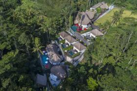 Ensemble hotelier de luxe à Ubud