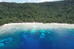 Près de 4 hectares de front de mer sur une île tropicale de premier ordre