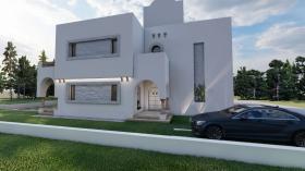 Vente villa - toit-terrasse avec vue dégagée sur le golf d'Hammamet
