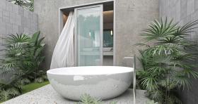 Villa neuve en construction - design de luxe