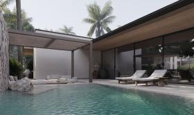 Villa luxe proche de la plage de Bangpor - bel investissement