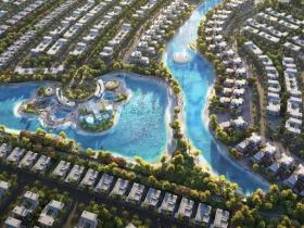 Villa exclusive de 4 chambres en bord de mer sur l'île Damac