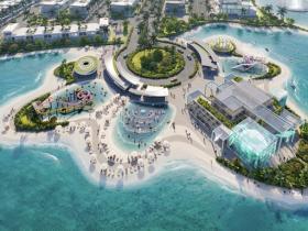 Villa exclusive de 4 chambres en bord de mer sur l'île Damac