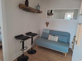 Bel appartement en RDC avec aperçu mer