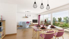 Appartement rez-de-jardin avec vue panoramique mer et ciel