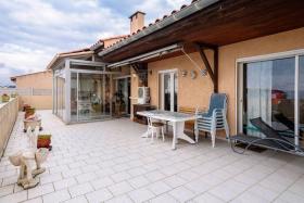 Grande maison avec jardins en 1ere ligne avec vue sur mer à Leucate Plage