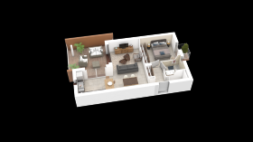 Le Parc Sainte-Lucie - appartement dans une résidence mixte composée de villas T3 et T4