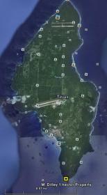 Propriété au bord de l'océan, Tinian, CNMI