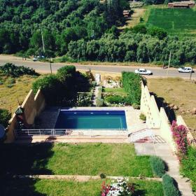 Villa bleu avec piscine - maison d’hôtes