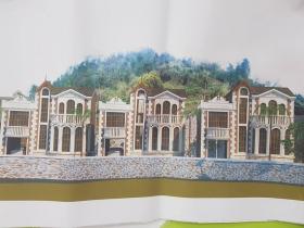 A vendre terrain avec projet pour la construction de 3 villas privées
