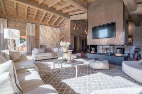 Chalet d'exception neuf avec vue spectaculaire sur le Mont Blanc